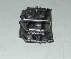 Vintage Siskiyou Pewter S-10 Belt Buckle Buck Deer Elk Hunting Rifle Guns 1982