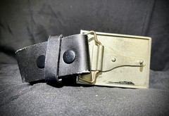 Handmade Claw Belt Buckle Rock Biker Industrial Metal Darren McNeese