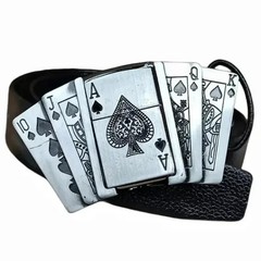 Creative Men&rsquo;s Belt Lighter Metal Belt Buckle Small Tool