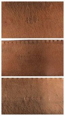 Louis Vuitton Pre-Owned Damier Sainteur Belt Gold 95Cm 5
