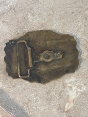VINTAGE ARIZONA & NEW MEXICO EXPRESS CO WELL FARGO MINING COMPANY BELT BUCKLE