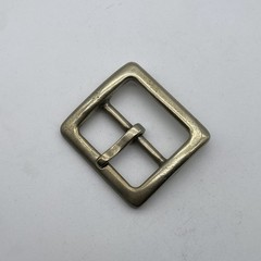 Brass Belt Buckle Copper Casted Leather Fastener Buckle