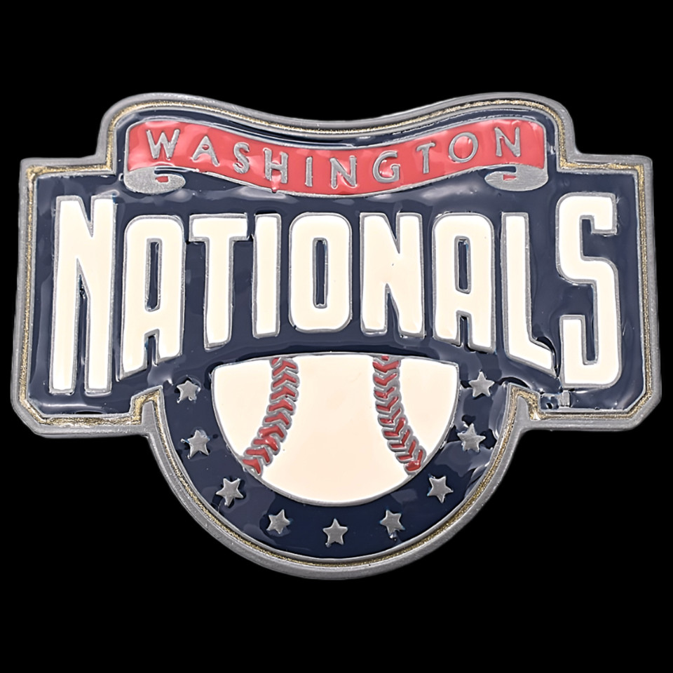 Washington Nationals MLB Major League Baseball Team Belt Buckle (New Old Stock)