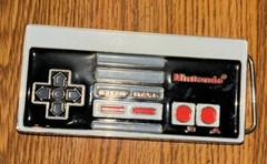 Nintendo NES Video Game Controller Figural Old School Gamer 2008 Belt Buckle