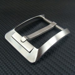 Titanium Pin Single Tongue Buckle Anti allergy Belt Buckle for 1.25&Prime; Belt Z118