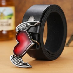 Men Fashion Belt Buckle Ethnic Style Metal Carved Teens Rock Waist Belt Buckle