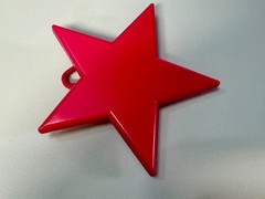 Pink Girlie Star Shaped Cutout Kids Women&rsquo;s Fun Bright Large Belt Buckle