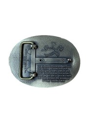 Vintage The Gal Leg Vintage Bronze Spinning Belt Buckle Collectible RARE