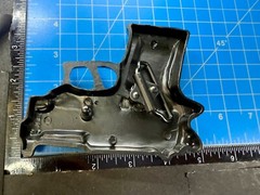 Gun Handgun Pistol Figural Cutout Novelty Mag Cosplay Black 5&Prime; Belt Buckle