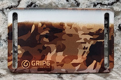 GRIP6 BELT BUCKLE – BROWN / TAN – CAMO / CAMOUFLAGE – 1.5 INCH WIDE with defect