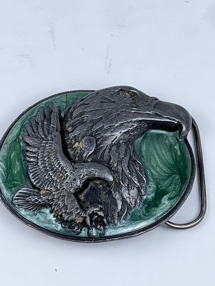 American Bald Eagle Siskiyou Vintage Belt Buckle
