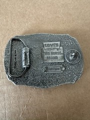 Levis Limited Edition Belt Buckle Levi Strauss Two Horse Brand San Francisco CA