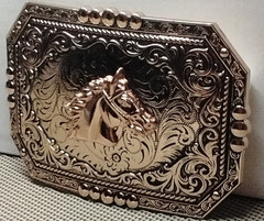 HORSE HEAD Western Cowboy Belt Buckle Hebilla Vaquera
