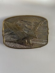 International Monetary Mint 200th Anniversary American Eagle Belt Buckle