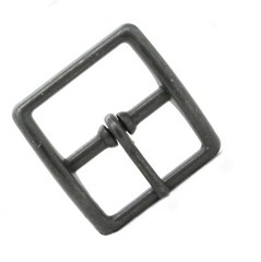 Square Strap Buckle Black 1&Prime; 20001-13 Made in USA
