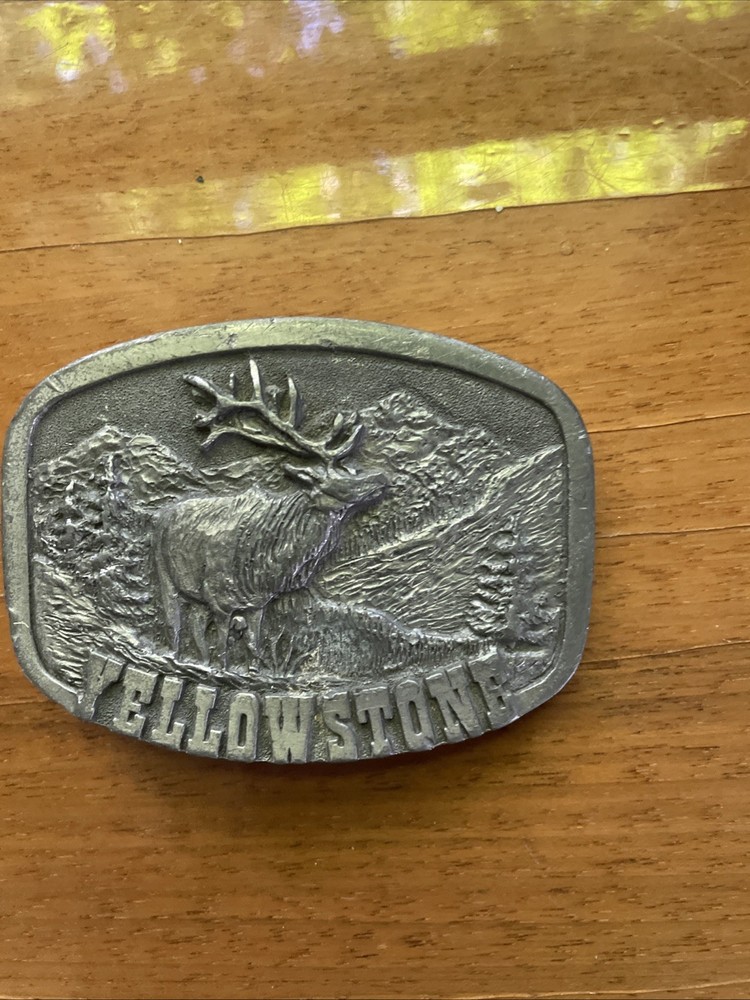 Spec-Cast Yellowstone National Forest ELK Belt Buckle 5824