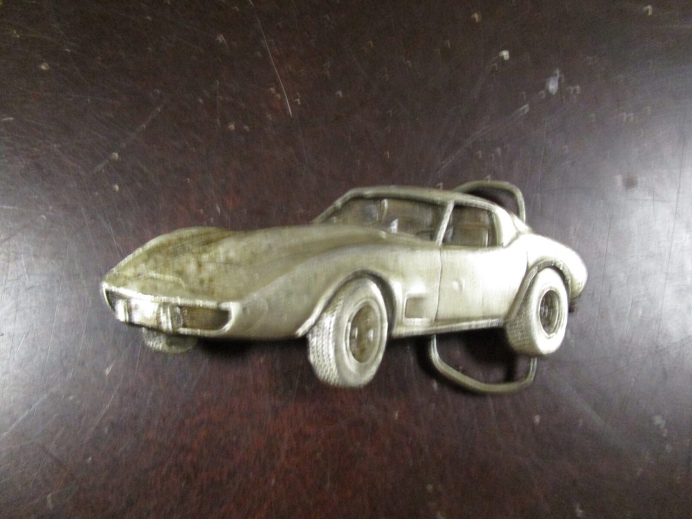 1979 Corvette Pewter belt buckle