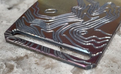 GRIP6 BELT BUCKLE – TITANIUM CONTOUR in LIGHT PURPLE – WOMEN / MEN 1.5 INCH WIDE