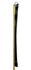 Brighton Black Leather Belt Silver Accents Small 48003
