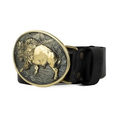 American Bison Buffalo Buckle, Western American cowboy style, Wild West, Cowboy