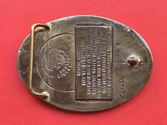 National Air Races Championship Belt Buckle #&rsquo;d /700 Reno 1993 30th Anniversary