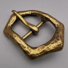 Pure copper belt buckle, men&rsquo;s retro belt buckle, brass accessories, durable