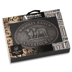 Montana Silversmiths Attitude Official Licensed Whiskey Bent Western Belt Buckle