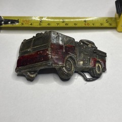 Men’s Belt Buckle – VTG Fire truck ZZ