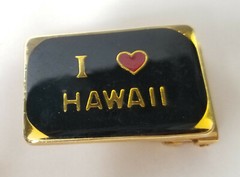 Belt Buckles C.S.A., Elk, Dump Truck & I Love Hawaii