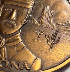 VTG Belt Buckle Fort Huachuca Arizona 11th Signal Group Reenlistment Ltd Edition