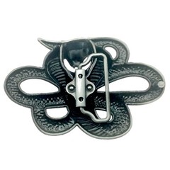 Snake Belt Buckle Western Cowboy Native American Motorcyclist (SNK-03)