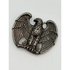 Vintage Avon Silver Tone Eagle Belt Buckle Patriotic Americana Western Biker