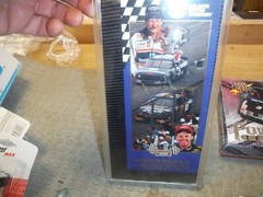 1994 Press Pass XL Red Hot Foil D. Earnhardt + M. silversmith buckle + 7 pcs*209