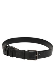 Dolce & Gabbana Black Key Ring Clip Attachments Buckle Belt