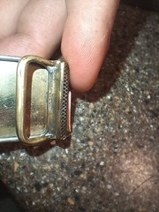 HWK Co. 925 Sterling Silver Antique belt buckle id&rsquo;d to World War I veteran