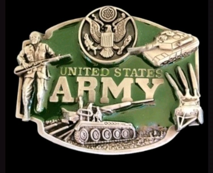 New United States Army Belt Buckle military Soldier Armed Forces