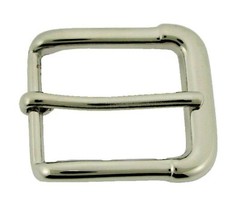 1&Prime; Inch Pin Buckles for 25mm Men Pin Belt Buckles Silver Prong anti-allergy pin