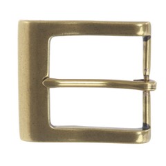 1 1/2&Prime; (38 mm) Nickel Free Single Prong Square Belt Buckle