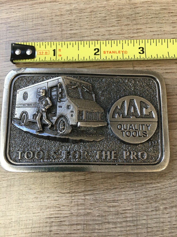 Limited Edition Mac Quality Tools for the Pro Belt Buckle 3rd in Series Truck