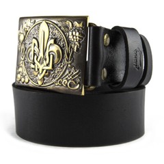 Plast belt buckle, Scout symbol, Lily buckle , Ukrainian scout trident buckle