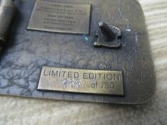 KMMJ Farm and Ranch Country 750AM Belt Buckle Limited Edition #466 of 750 CASE