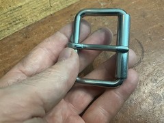 Belt Buckle, Stainless Steel, Roller Buckle, TWO INCH WIDE