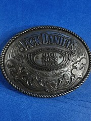 Jack Daniels Old No. 7 Brand 2005 Belt Buckle 5008JD