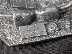 Vintage 1988 Siskiyou Buckle Co Mighty Horse Belt Buckle Solid Pewter Made in…