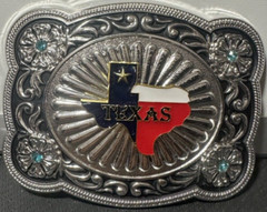 TEXAS MAP RODEO Cowboy Western Style Belt Buckle Hebilla VAQUERA JARIPEO NEW!