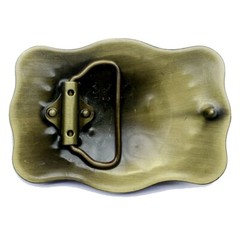 Skull Belt Buckle Western Cowboy Motorcyclist (YSK-03-G)