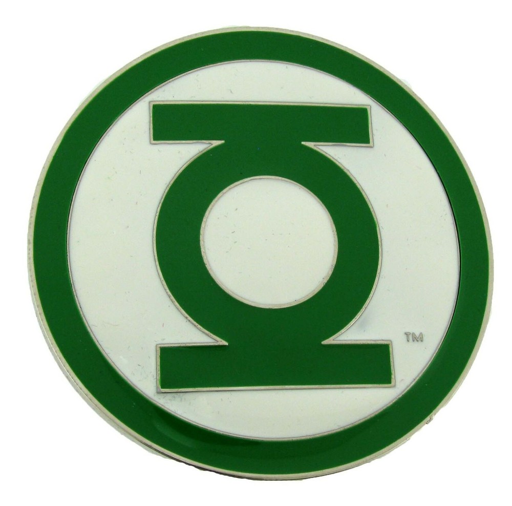 Green Lantern Belt Buckle DC Comics GREEN EDGE Costume Halloween Men New Fashion
