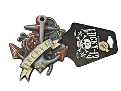 Lucky 13 Belt Buckle Anchor Original Officially Licensed New Men Women Fashion