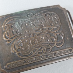Vintage Falstaff Beer Bronze Belt Buckle Because We&rsquo;re All In This Together