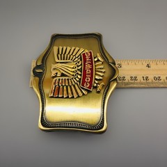 Vintage Egyptian Griffin Honda GoldWing Motorcycle Belt Buckle AHM 1978 MCM
